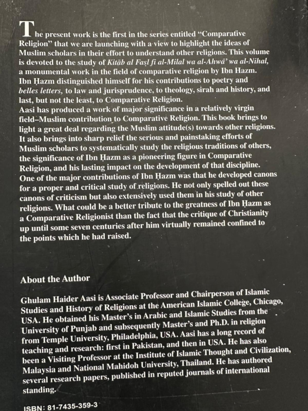 Muslim understanding of other religions