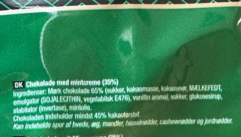 Nordthy Choco Mint, 465g