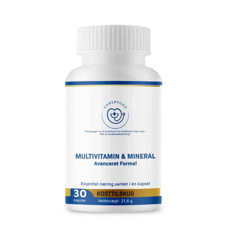 Multivitamin og mineral, Avanceret formel