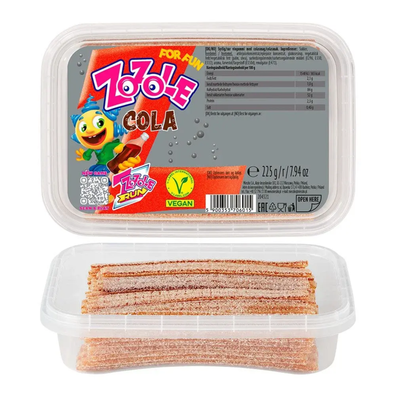 Cola Smag Strips Zozole 225g (Vegan)