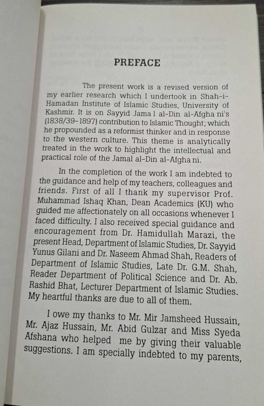 Sayyid Jamal Al- Din Al -Afghani And The West