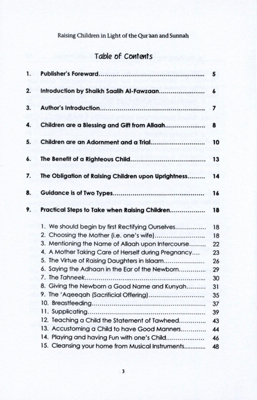 Raising Children In The Light Of The Quran & Sunnah