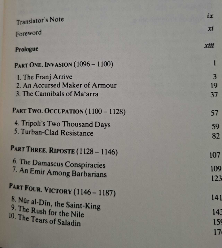 The Crusades Through Arab Eyes