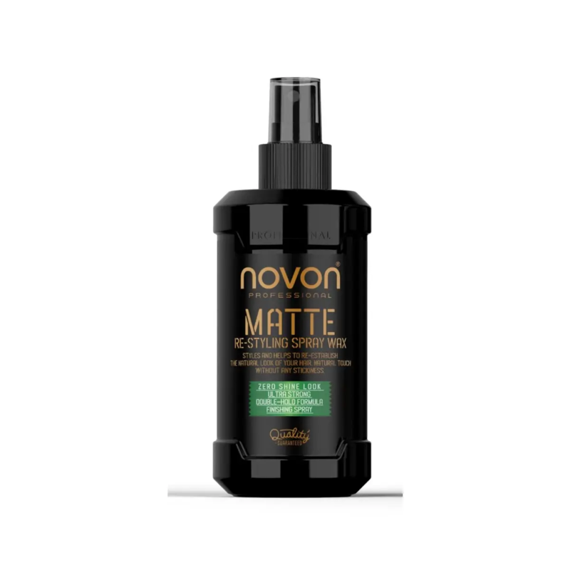 Matte Re-Styling Spray Wax Novon 200ml