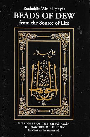 Beads Of Dew From The Source Of Life