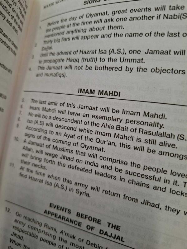 Major Signs of Qiyamah