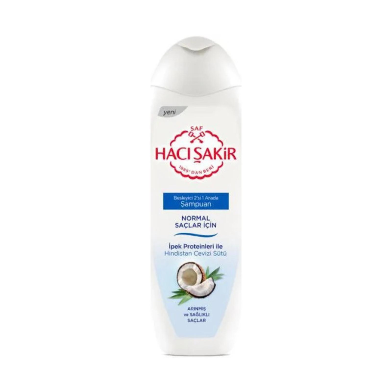 Haci Sakir Shampoo Kokos, 2 in1 Shampoo & Balsam 500ml