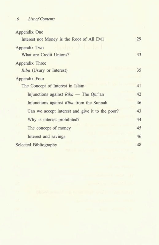 Riba: Usury Or Interest