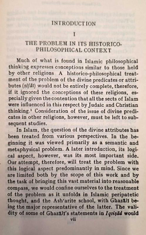 Al-Ghazali On Divine Predicates And Their Properties
