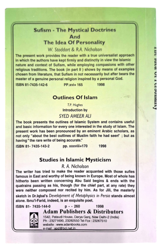 The Masterpiece of Sufism: The Mystical Doctrines and The Idea of Personality