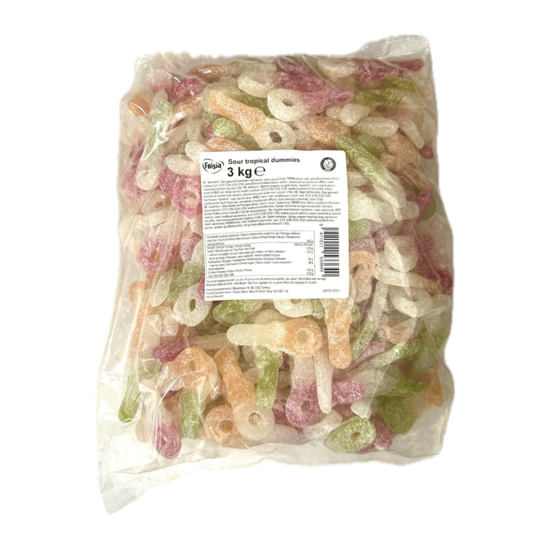 Sour tropical dummies, Frisia, 3 kg