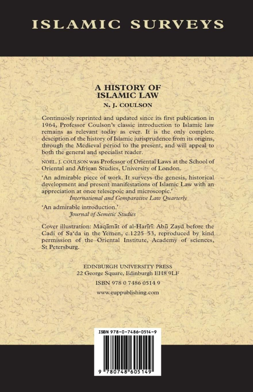A History of Islamic Law