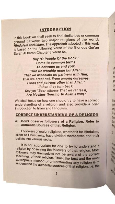 Similarities Between Hinduism & Islam
