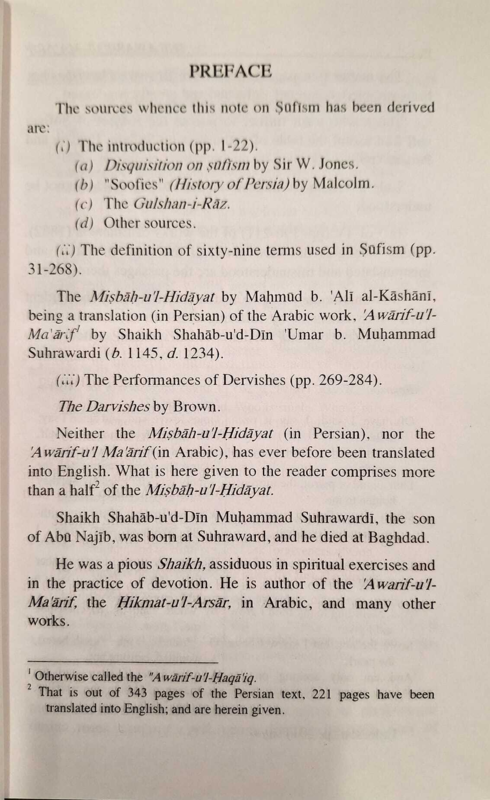 The Awarif al-Ma'arif