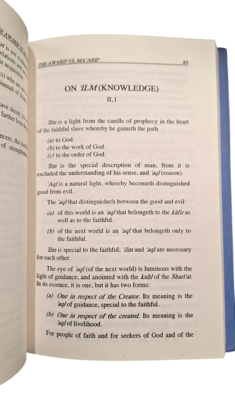 The Awarif al-Ma'arif