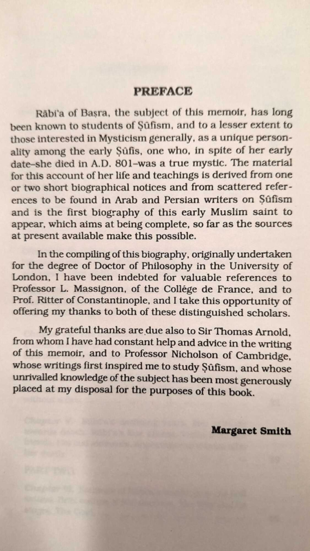 Rabi'abasri: The Mystic and Her Fellow Saints in Islam