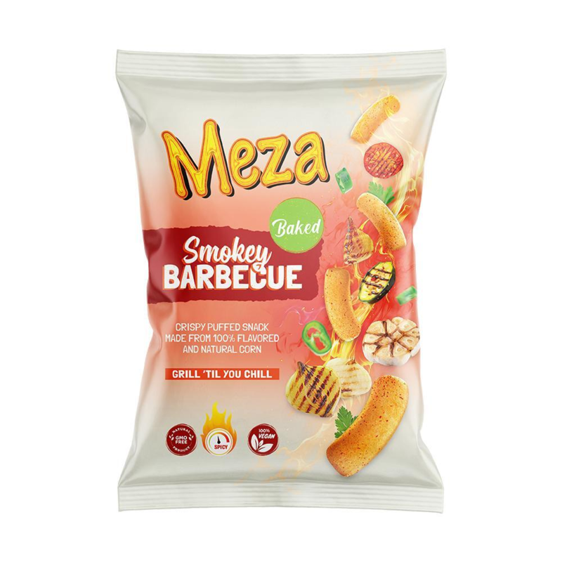 Meza Chips, Smokey barbecue, 135g
