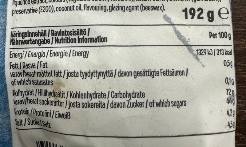 Skippers Pipes Mini Seasalt, 192g