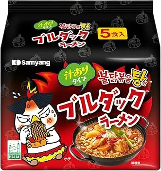 Buldak Nudler Hot Chicken Flavor Ramen – Stew Type, 5er-Pack