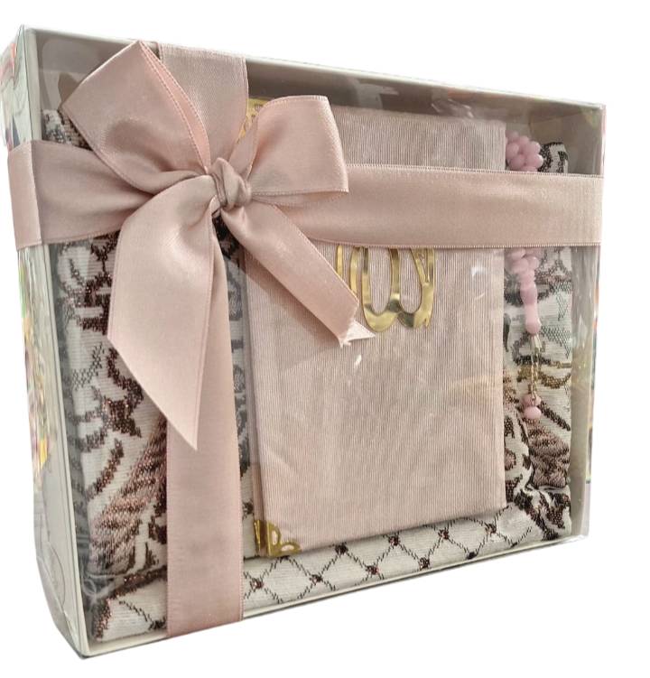 Koran Gavesæt i Lyserød Farve