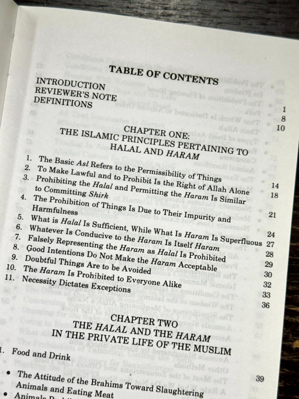 The Lawful and the prohibited in islam