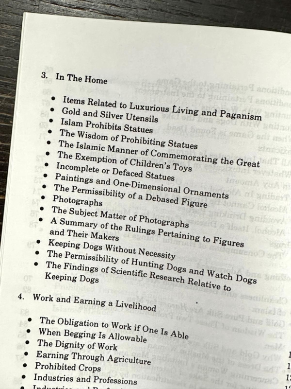 The Lawful and the prohibited in islam