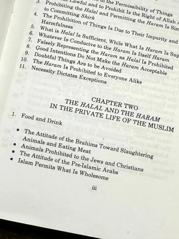 Køb The Lawful and the prohibited in islam - 100,00 DKK,-