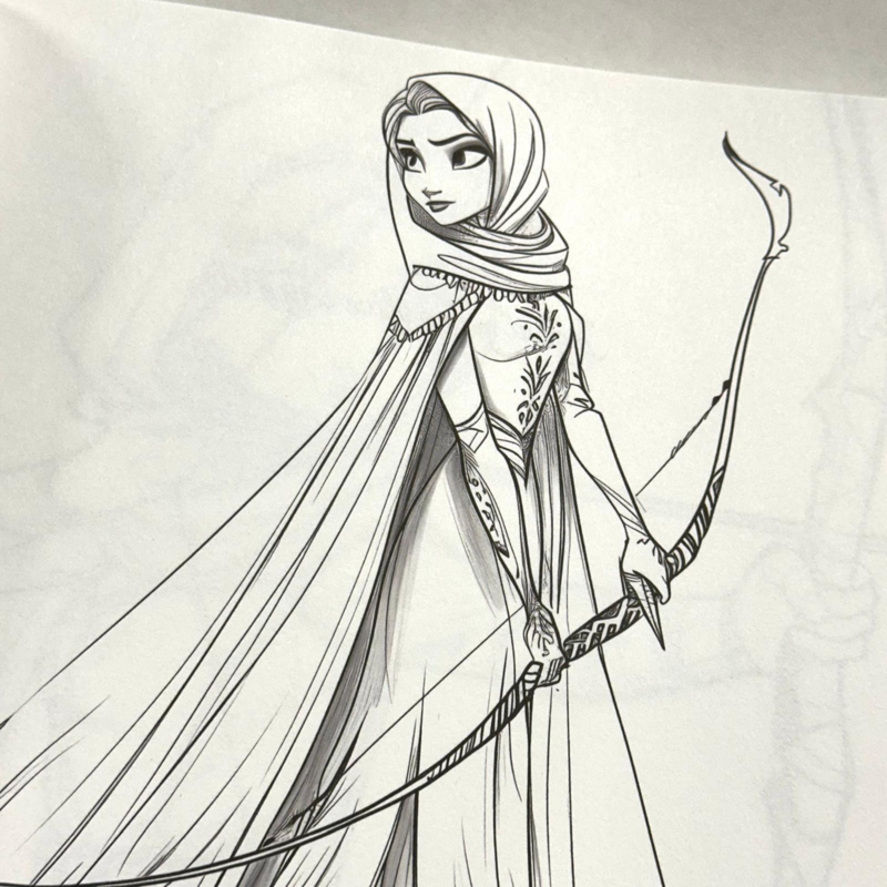 En prinsesse som mig, malebog