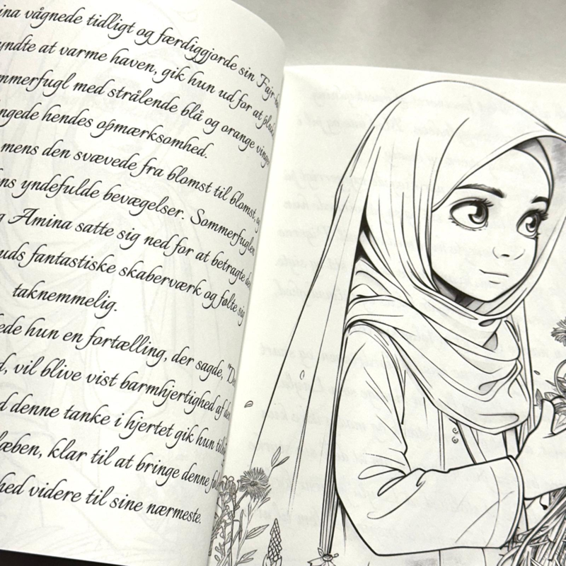 En prinsesse som mig, malebog