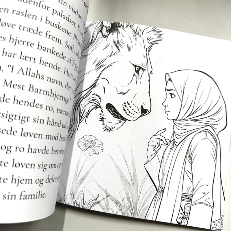 Blomstrende prinsesser som mig, malebog