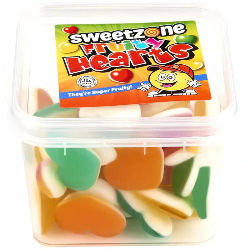 Sweetzone Frugt Hjerter 170g