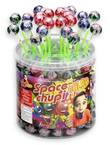 Slikkepinde, Space Chupi Colors, 1,425 g