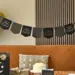 Umrah Mubarak Banner i guld og sort farve