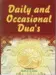 Daily and Occasional Duas med Engelsk Oversættelse (8.5 cm x 11.5 cm )