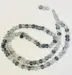 Grå / Lysegrå Tasbeeh med stor perler ( 99 Perler)