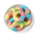 Sour Rainbow Rings Dulceplus 1 kg (bedst før 10-26)