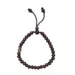 Lille håndlavet tasbih armbånd af Tamarind Wood, 33 perler