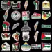 50 Palæstina klistermærker