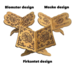 Einfacher Koranhalter aus Holz (Verschiedene Designs)