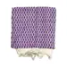 Hvid/lilla Keffiyeh