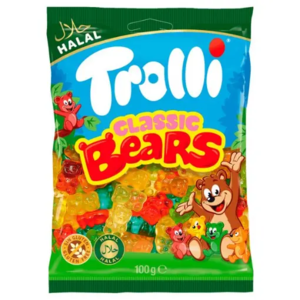 Classic Bears, Trolli 100 gr (Halalversion)
