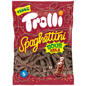 Spaghetti Sour Cola, Trolli, 100 gr. VEGAN
