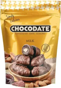 Mælkechokolade Dadler, Chocodate 230g