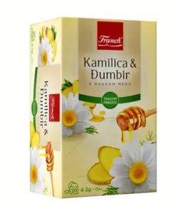 kamille og ingefær te, Franck 40g