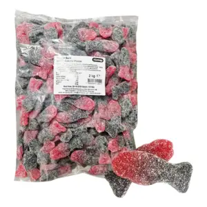 Sure Hindbær Lakrids Fisk, Matthijs 2 KG