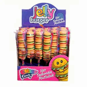 Jelly Burger Stick, Enjoy Candy 35g (1 stk)