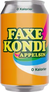 Faxe Kondi Appelsin 0 kalorier, 330 ml
