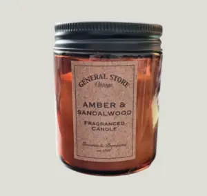 Amber and Sandalwood Duftlys, General Store