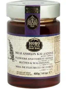Blomster- og skovhonning fra Athos-bjerge, Monoxilitis 400g