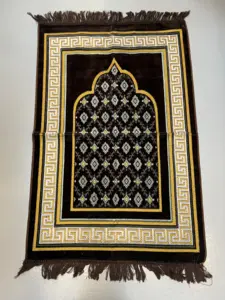 Emerald mihrab bedetæppe